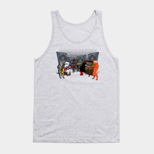 Rocking Cat Jazz Band Tank Top